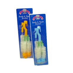 Baby Bottle & Nipple Brushes Asst Clrs-wholesale