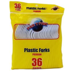 Cutlery Forks 36ct White Hvy Duty-wholesale