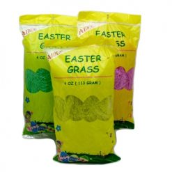 Easter Grass 4oz Grn Ylw AND Pink Asst