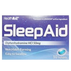 Health A2z Sleep Aid Soft Gels 50mg 10ct-wholesale