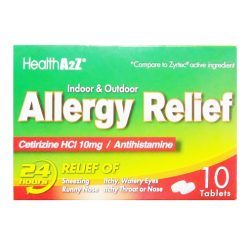 Health A2z Allergy Relief 10mg 10ct-wholesale