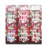 X-Mas Pre-Glued Nails 12ct Asst-wholesale