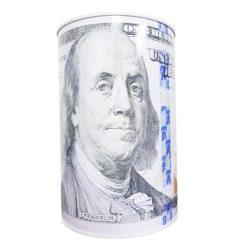 Coin Bank Tin USD 10 X 15cm-wholesale
