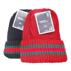 ThermaX Winter Hat W-Fur Asst Clrs-wholesale