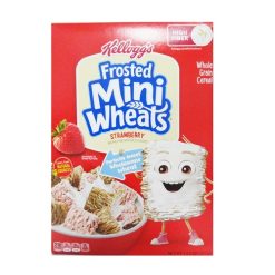 Kelloggs Frstd Mini Wheat Strwbry 13.3oz-wholesale