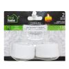 Tealight Candles LED 2pk Amber Light-wholesale