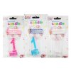 Birthday Candles #1 4pc LED Asst Clrs-wholesale