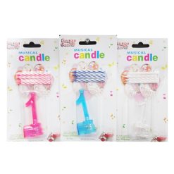Birthday Candles #1 4pc LED Asst Clrs-wholesale