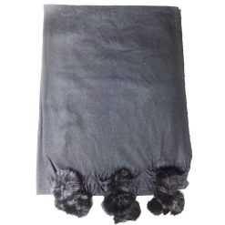 Ladies Scarfs Black-wholesale