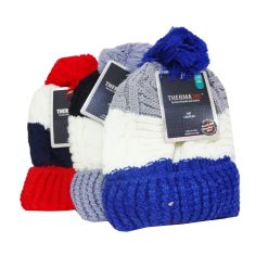 ThermaX Kids Winter Hat Asst Clrs-wholesale