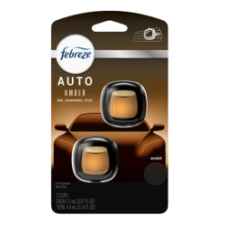 Febreze Car Vent Clip 2pk Amber-wholesale