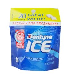Dentyne Ice Gum 20pc Pouch Peppermint-wholesale