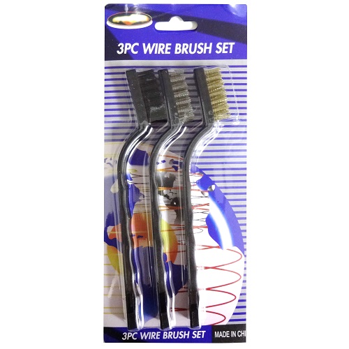Wire Brush Set 3pc-wholesale Wire Brush Set 3pc-wholesale