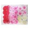 Hair Metal Clip W-Rose 2pk Asst Clrs-wholesale