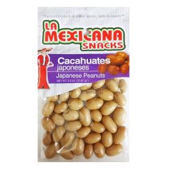 La Mexicana Cacahuates Japoneses 2.5oz-wholesale