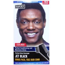 Lucky For Men Color Jet Black-wholesale