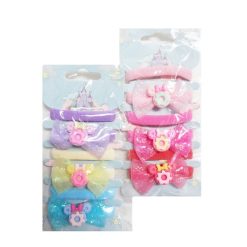 Hair Elastic Ties 6pk Asst Clrs-wholesale