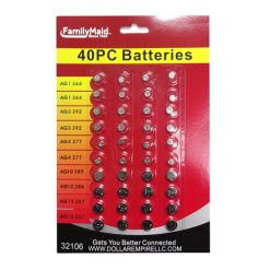 Button Batteries 40pc AG1 364-wholesale