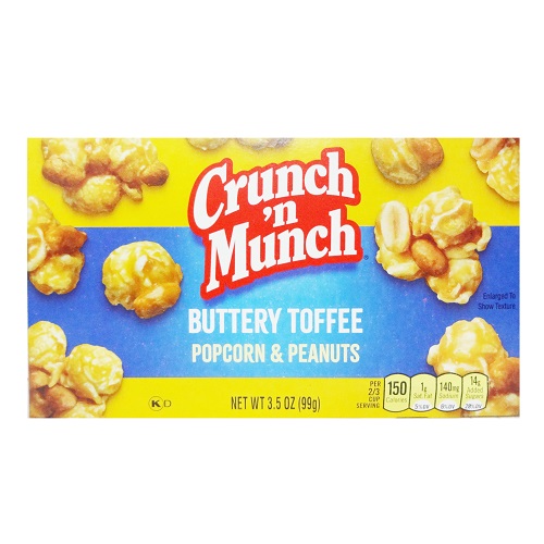 Crunch N Munch 3.5oz Bttr Toffee Popcorn-wholesale Crunch N Munch 3.5oz Bttr Toffee Popcorn-wholesale