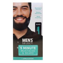 Mens Mustache & Beard Hai Dye Asst Cl-wholesale