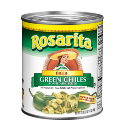 Rosarita Green Chiles Diced 27oz-wholesale