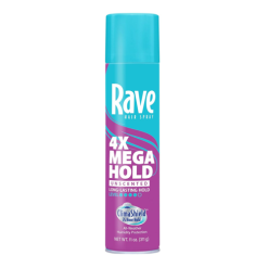 Rave Hair Spray 11oz 4 X Mega Hold Unsce-wholesale
