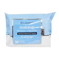 Clarisse Make-Up Rmvr Wipes 30ct Moistur-wholesale