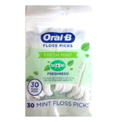 Oral-B Floss Picks 30ct Fresh Mint-wholesale
