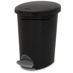 Sterilite Basket Blk Ultra Step On 2.6gl-wholesale