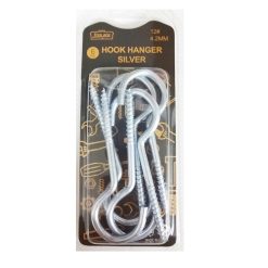 Hook Hanger Silver 6pc 12# 4.2MM-wholesale