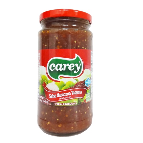 Carey Salsa Mexicana Taquera 12oz Glass-wholesale Carey Salsa Mexicana Taquera 12oz Glass-wholesale