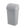 Sterilite Wastebasket 13gl White Swingto-wholesale