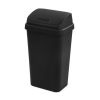 Sterilite Wastebasket 13gl Blk Swingtop-wholesale