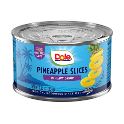 Dole Pineapple Slices 8.25oz In Syrup-wholesale