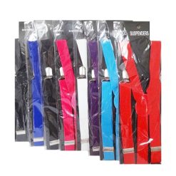 Suspenders Fabric Asst Clrs-wholesale