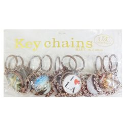 Key Chain Metal  I LOVE LA-wholesale