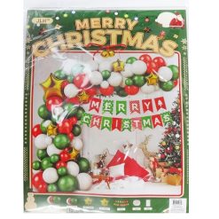 X-Mas Balloon Decoration 64pc-wholesale