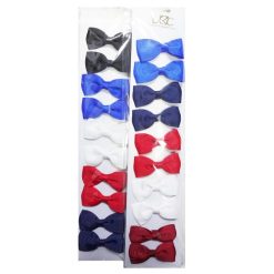 Hair Metal Snaps 10pk W-Bow Asst-wholesale