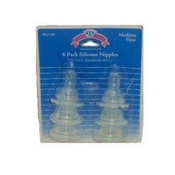 Baby Silicone Nipples 4pk-wholesale