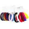 Hair Elastic Bands 8pc Asst Clrs-wholesale