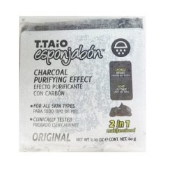 T.Taio Esponjabon Charcoal  2.10oz-wholesale