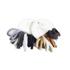Hair Elastic Ties 14pc Asst Clrs-wholesale