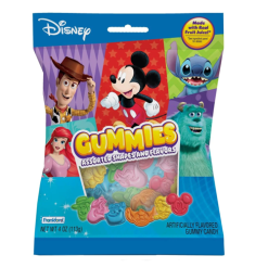 Gummies Candy Disney Asst Shapes 4oz-wholesale