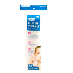 Coralite Cotton Squares 80ct-wholesale