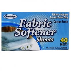 H.B Fabric Soft Sheets 40ct Cotton Fresh