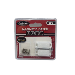 Magnetic Catch 2pc 1½in White-wholesale