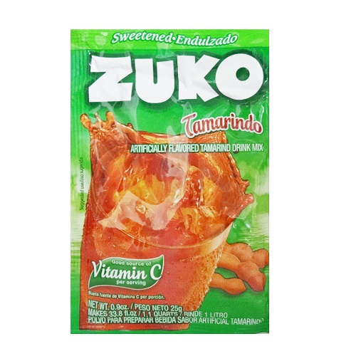 Zuko Powder Drink Mix Tamarindo 0.9oz-wholesale Zuko Powder Drink Mix Tamarindo 0.9oz-wholesale