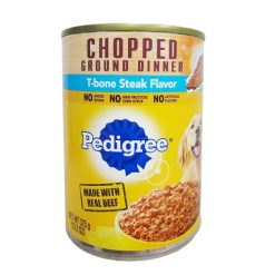 Pedigree 13.2oz Chopped T-Bone Steak Flv-wholesale