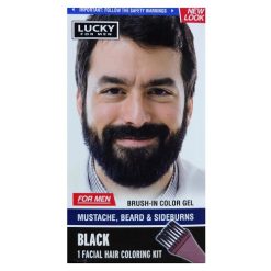 Lucky For Men Color Brush In Gel Black-wholesale