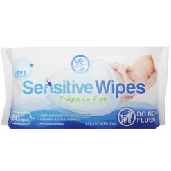 Baby Love Wipes 60ct Sensitive-wholesale